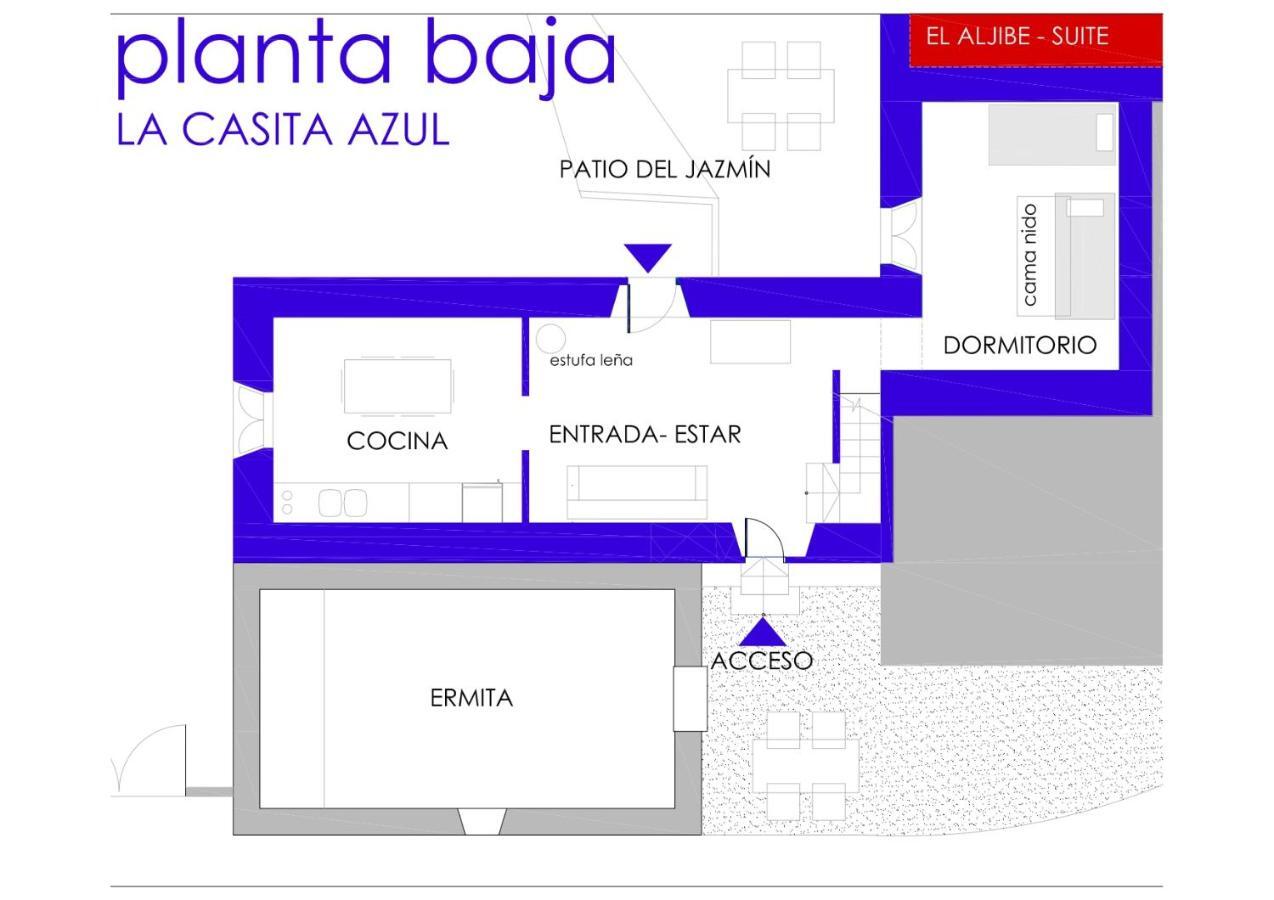 La Casita Azul - Casa Tipica Andaluza Βίλα Albunol Εξωτερικό φωτογραφία